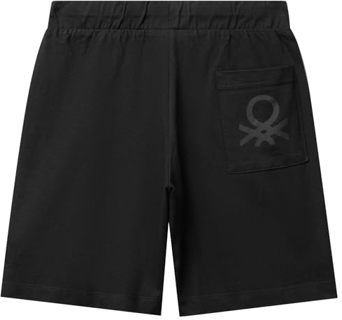 United Colors of Benetton Bermuda, Schwarz, 140 cm