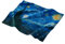MuseARTa Geschirrtuch aus Baumwolle mit dem Gemälde Starry Night des Künstlers Vincent Van Gogh in der Größe 40x60cm, KT-VG-SN