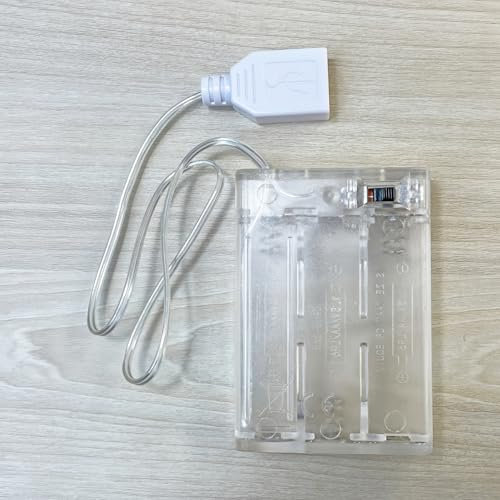 FLAGMEE Battery Pack for 5V LED Neon Signs, Converts USB Neon Signs to Battery-Operated, Perfect for Indoor/Outdoor Use