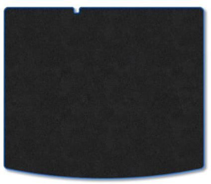 Skoda Elroq (2025+) Carpet Boot Mat | Blue Edge Trim Tailored Fit Boot Liner Full Coverage Protection Accessories Easy Clean Anti Slip Made in the UK