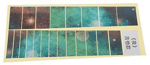 VICASKY Gitarren-aufkleber Kreativer Gitarren-griffbrett-aufkleber Gitarren-aufkleber Gitarren-aufkleber-dekore Gitarren-patch