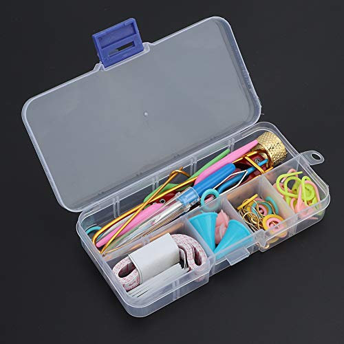 ZDETGU Komplette Strickwerkzeugset mit Häkeln und Accessoires für Handwerksprojekte