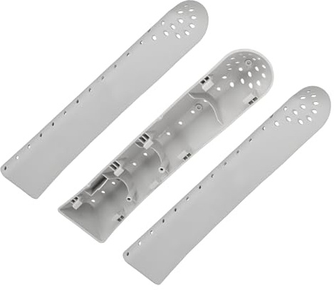 3 x alba di tamburo compatibile 43005989 per lavatrice Candy Hoover Rosières | Kit di 3 | Pezzo di ricambio 270 x 51 mm 31 fori | Sostituzione facile con clip | Preparazione biancheria lavatrice