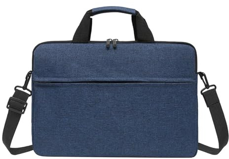 LIUHLFSR Borsa for laptop for MacBook Air M1, custodia for Xiaomi Dell Asus 13, 14, 15,6 pollici, borsa a tracolla leggera, a mano Per Ufficio e Viaggi di Lavoro(Blue,For 15-15.6 inch)