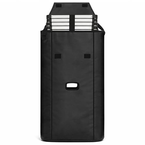 GliCraft Telescoping Ladder Carry Bag for 12.5ft Aluminum Extension Ladders 35 x 20 Heavy Duty Oxford Cloth Storage Backpack with Back Pockets, Multi Purpose Engineering Household Ladder Case