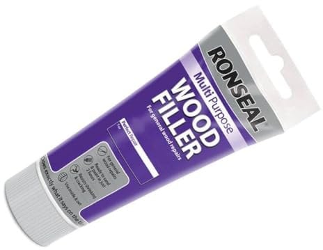 Ronseal RSLMPWFD250G Multi-Purpose Wood Filler Tube - Dark, 100 g (Pack of 1)