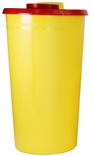 Abwurfbehälter für Kanülen und Spritzen verschiedene Größen, Fassungsvermögen:2500 ml