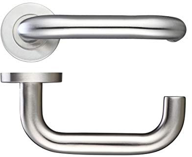 Zoo Hardware 19mm Return to Door Lever On Rose