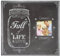 MBI Full of Life Mason Jar Post Bound Scrapbook with Window 12 x 12, vinyl, 12 by 12-Inch