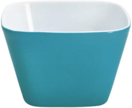 KAHLA 206010A72216C Pronto Colore kleine Schale eckig 6x6 cm ocean green|türkises Schälchen aus Porzellan