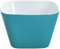KAHLA 206010A72216C Pronto Colore kleine Schale eckig 6x6 cm ocean green|türkises Schälchen aus Porzellan