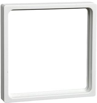 Elso 363084 Adapterrahmen 50 x 50 Joy, reinweiß