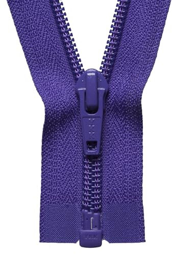 YKK Coil Zip, Nylon, No. 218 Purple, 71 cm Length