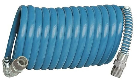 EWO Druckluft-Spiralschlauch 5m 16.8 bar