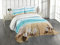 ABAKUHAUS Muscheln Tagesdecke Set, Sonnenschein Malediven Deck, Set mit Kissenbezügen Romantischer Stil, für Doppelbetten 264 x 220 cm, Sand BrownPale braunes beige