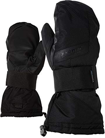 Ziener Erwachsene MITTIS AS(R) MITTEN glove SB Snowboard-handschuhe, schwarz (black hb), 11