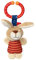 sigikid, Mädchen und Jungen, Anhänger Hase, Newborn Activity, Mehrfarbig, 42262