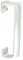 Securit Hardware Aluminium Pull Handle for Internal Doors (225mm - 300mm, Silver, Brushed Finish)