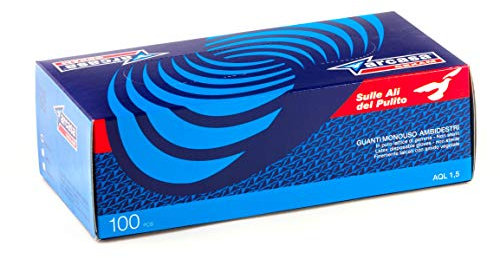 Arcasa DEP251_S - Guantes de látex desechables, talla mediana, 100 unidades
