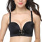 FallSweet Add Two Cups Bras Brassiere for Women Push Up Padded Unlined (Black, 40C)