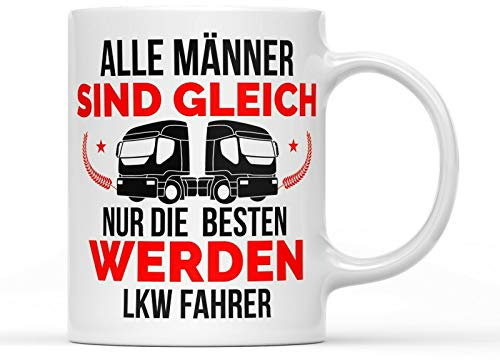 Die besten werden LKW Fahrer Tasse Spruchtasse Keramik 300 ml