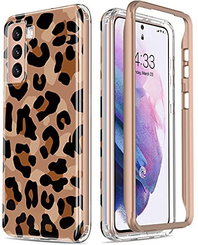 Esdot Compatible with iPhone 11 Pro Max Case with Built-in Screen Protector,with Fashionable Designs for Women Girls,Protective Phone Case for iPhone 11 Pro Max 6.5 Beautiful Cheetah