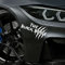 160mmx90mm The Black Beast Auto Aufkleber Motorspor Tuning Sticker JDM Limited Edition Lin Weiß