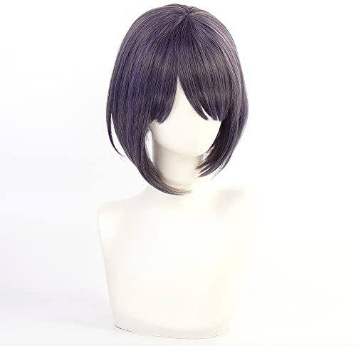 OSIAS Kujo Sara Genshin Impact Cosplay Perücke für Frau und Mädchen