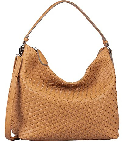 Gabor bags Emilia Damen Hobo Bag Schultertasche Groß Braun