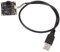 Autofocus USB Camera Module, HBV-1609 2 Million Pixels 120° Wide Angle 2MP Mini USB Camera Module with OV2643 Chip for Security Monitoring, Driving Recorders, POS Machines Computer, Laptop