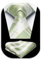 Enlision Herren Krawatte Checked Krawatte mit Einstecktuch Set Seide Krawatten für Herren Hochzeit Formelle Geschäfte,Salbei Grün