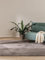 benuta Basic Kunstfaser Fellteppich Furry - Grau 60x120 cm - Weicher Wohnzimmerteppich - Anti-Rutsch-Rückseite - Waschbar - Für Fußbodenheizung geeignet