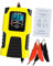 Okiyakusama Dispositif de de Batterie 6V 12V, entièrement Automatique, Chargeur de Batterie Intelligent, désulfatateur de Batterie pour Voitures, Jaune