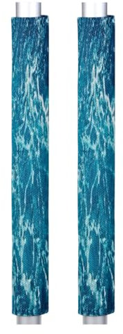 GeMeFv Set di 2 coperture per maniglie del frigorifero, blu marino, decorazione per cucina, per frigorifero, microonde, lavastoviglie, coperture antiscivolo (blu navy