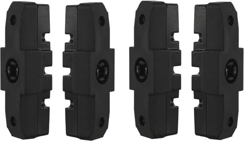 4 Bremsbacken für Magura Hs11/ Hs22/ Hs24/ Hs33 Hohe Bremsleistung 2 Paar Bremsbacken Fahrradbremsbeläge, schwarz, für hydraulische Felgenbremsen