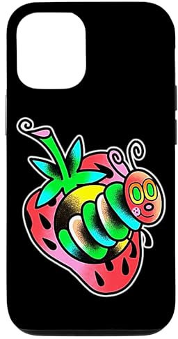Raupe Erdbeere Hülle für iPhone 15
