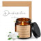 Sinmoe Dankeschön Geschenke Danke Geschenk für Frauen 200 g Sojawachs Duftkerzen im Glas Jasminduft Duftkerze mit Spruch Geburtstagsgeschenk Danke Kerze für Weihnachten Freundin Kollegen Lehrer Mama