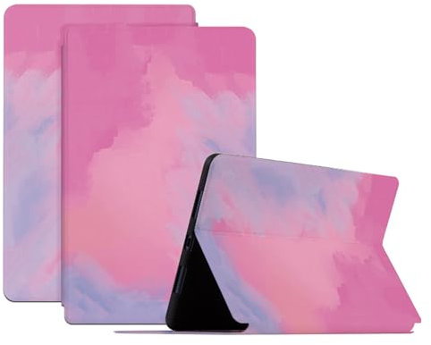 Genérico DayQiQiPu Funda para Samsung Galaxy Tab S2 SM-T710/ T713/ T715 8,0 Pulgadas 2015 Acuarela Pintura Patrón PU cuer, Carcasa Tableta Flip de Soporte ultradelgada con Auto Reposo/Activación,06