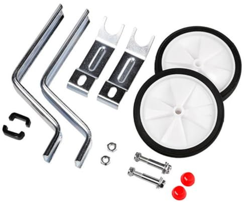 KOMBIUDA Fahrrad Stützrädern Für Kinderfahrräder Fahrradstützräder Stützrad Professionelle Hilfsräder Austauschbare Stabilisatorräder Robust Und Langlebig Einfach Zu Montieren