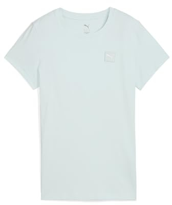 PUMA Damen ESS Elevated T-Shirt XS, Peaceful Blue