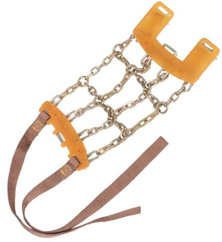 Abaodam Reifenkette Für Auto Schneeketten Für Pkw Und Suv Verstellbare Traktionskette Aus Stahl Für Schnee Und Schlamm Einfach Zu Montieren Tragen