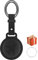 YISH Porte Cle Airtag Leather: Airtag Porte Clé compatible avec Apple Airtag, Etui Air Tag protection Air Tag avec Anneau Porte-clés, Coutures renforcées, Anneau Interchangeable