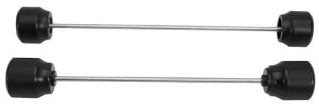 QIUYMGFG Soporte Elevacion Moto Soporte Rueda 2025 2024 Compatible con CFMOTO 450MT Eje Delantero y Trasero Rueda Deslizadores Protector Basculante Carrete Husillo Soporte CF Ibex 450(Front and Rear)