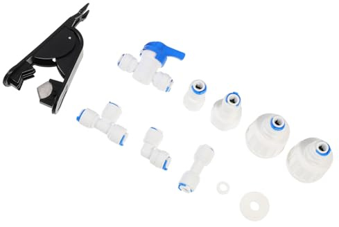FUTUREORYY Water Hose Connector Kit Ice Maker Installation Kit Fridge Water Line Connector Useful for Ice Maker