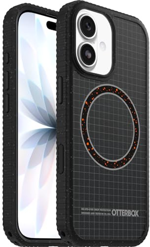 OtterBox Sole MagSafe Hülle für iPhone 17, Schwarz | Stoßfest, sturzsicher, Schützende Hülle, 5x getestet nach Militärstandard