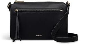 RADLEY London Fountain Park Women's Leather Small Ziptop Cross Body, Black