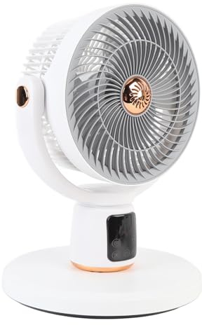 Vvikizy Ventilatore Oscillante da Terra, Motore Robusto Pale Ad Ala 12 velocità Altezza Regolabile Oscillazione 3D con Telecomando Timer 12 Ore, per Camera da Letto Dormitorio Interni