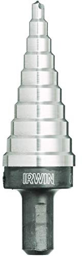 Irwin 4M Stufenbohrer 4 mm - 22 mm in 2 mm Stufen, 10502853 IW10502853 Blau 90 x 0.5 mm