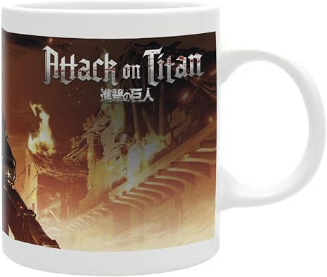 GB Eye Limited „Key Art, Attack on Titan“ Tasse, Mehrfarbig