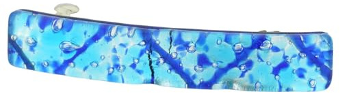 Venezianische Reflexionen Haarspange - Aqua Blue